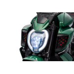 Elektrická motorka Ducati Diavel x Bentley - zelená